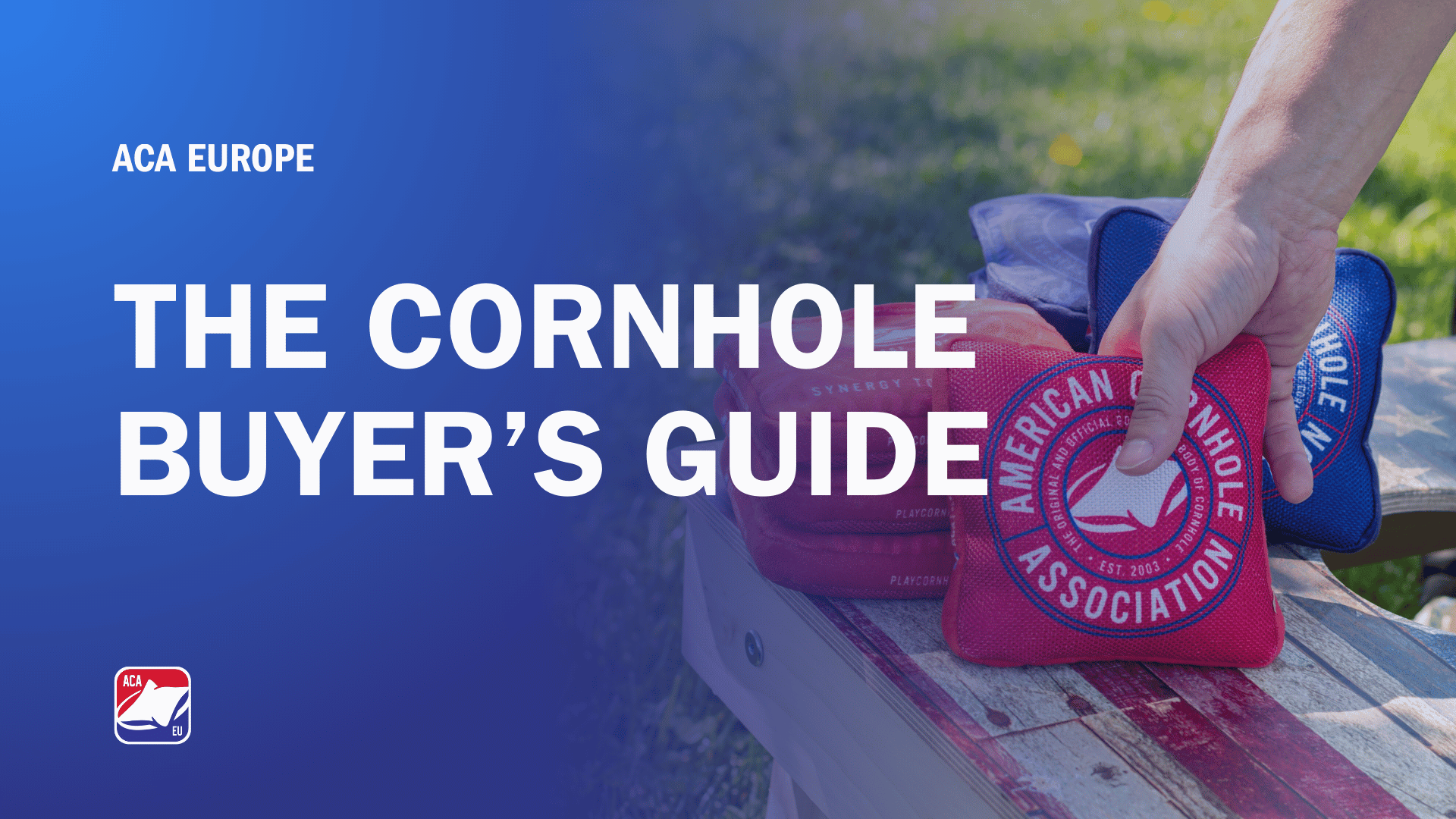 Looking to buy cornhole boards or cornhole bags?