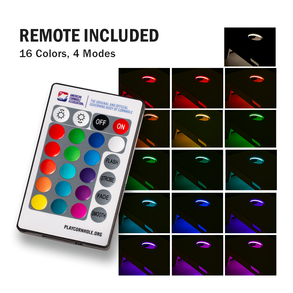 ACA Eclipse LED Cornhole Boards Lighting Kit