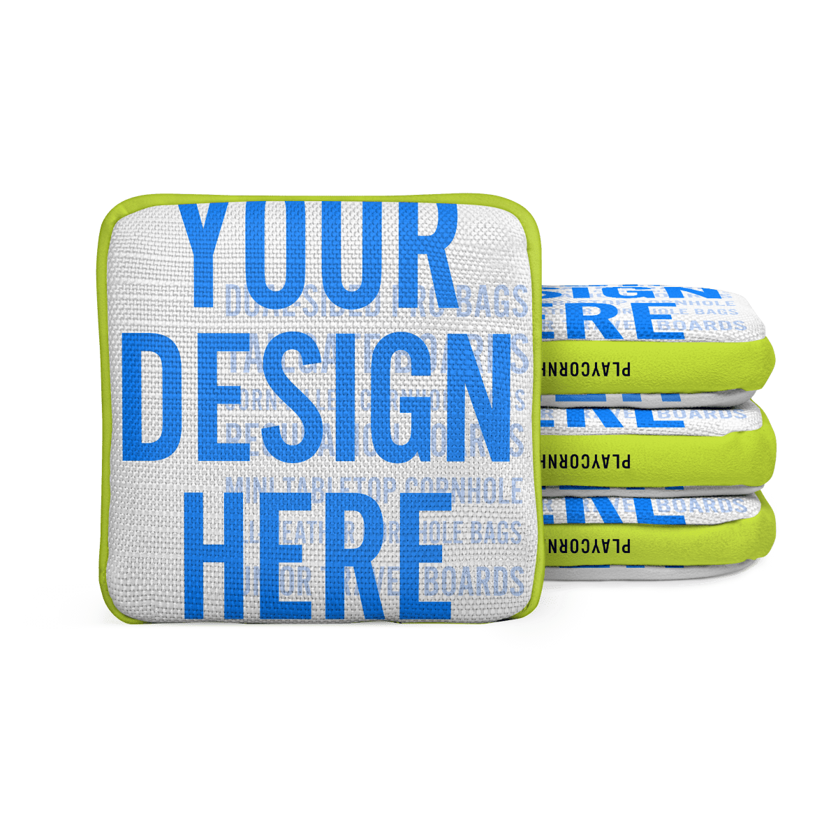 6-in Synergy Edge Custom Dual-Sided Professional Regulation Cornhole Bags