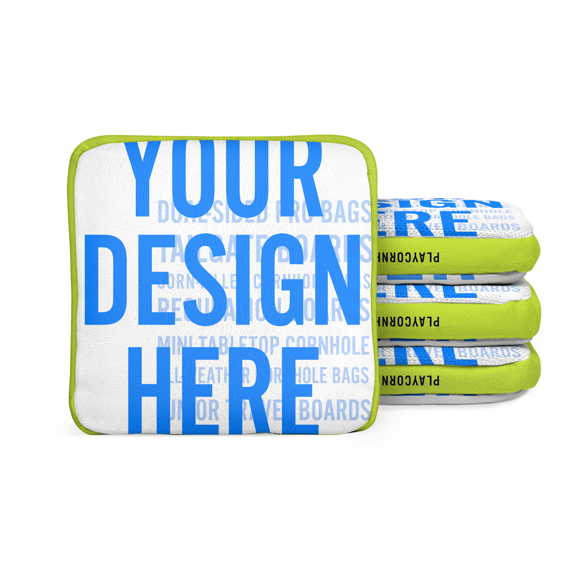 6-in Synergy Edge Custom Dual-Sided Professional Regulation Cornhole Bags