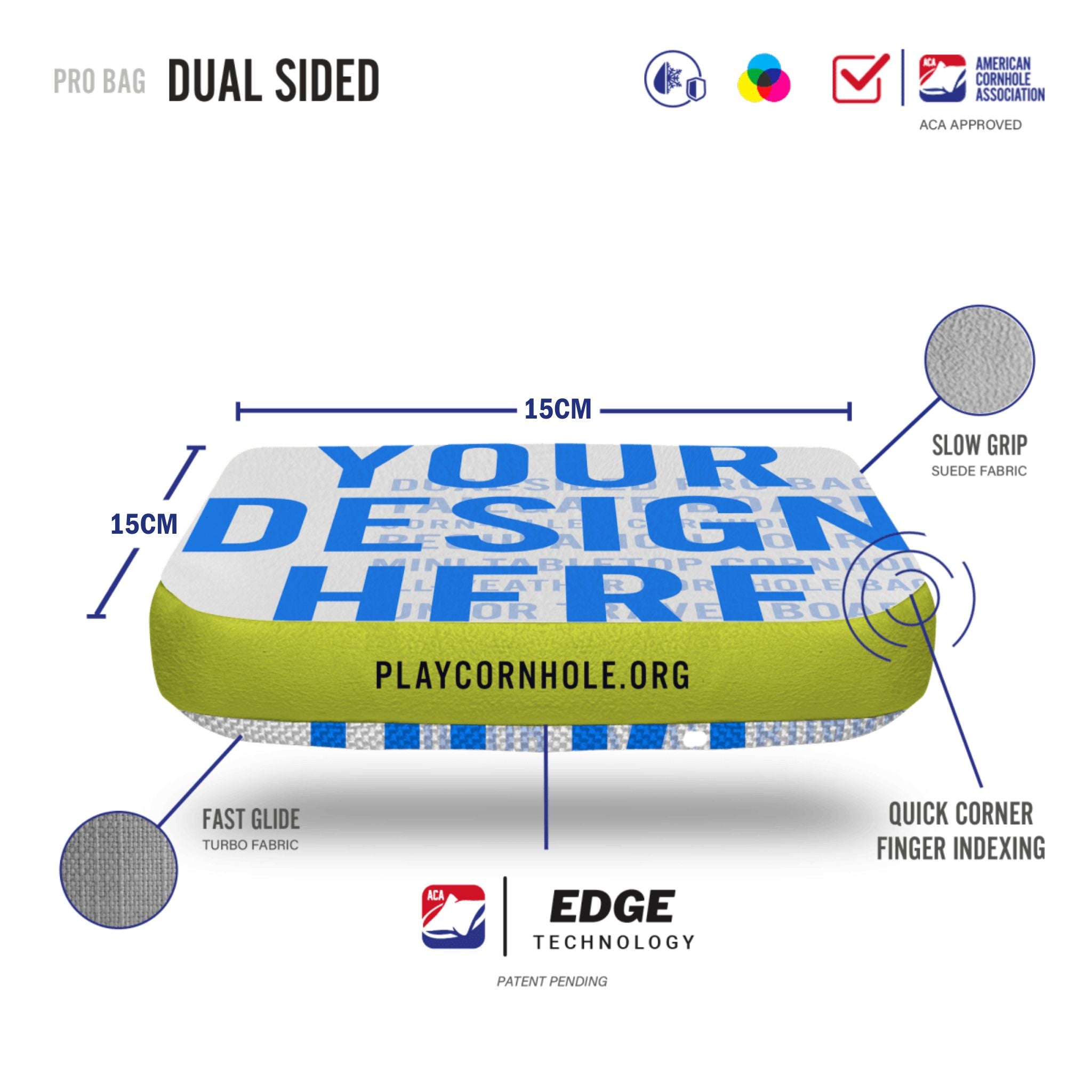Synergy Edge Cornhole Zakjes met eigen ontwerp