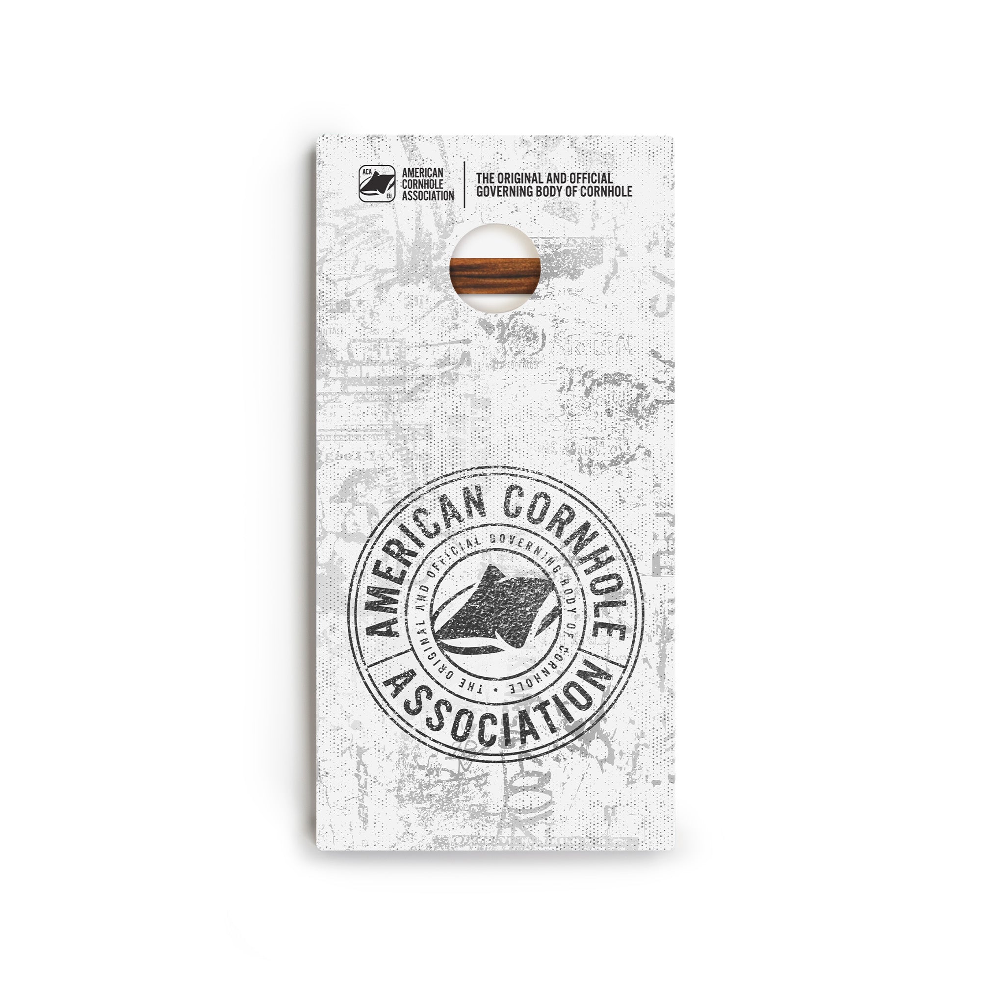 ACA White Grunge - Pro Cornhole Borden Set - 60x120cm