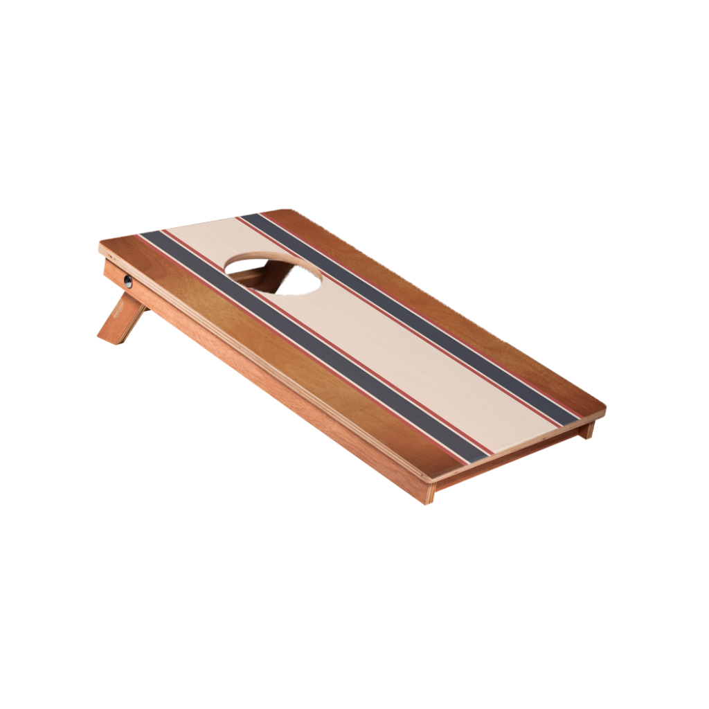 Cream Stripes - Kids Cornhole Borden Set - 30x60cm