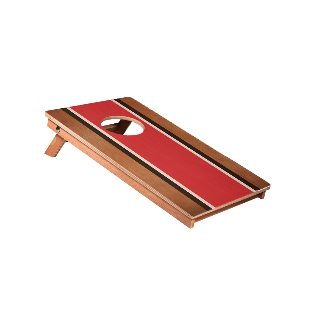 Red Stripes - Kids Cornhole Borden Set - 30x60cm