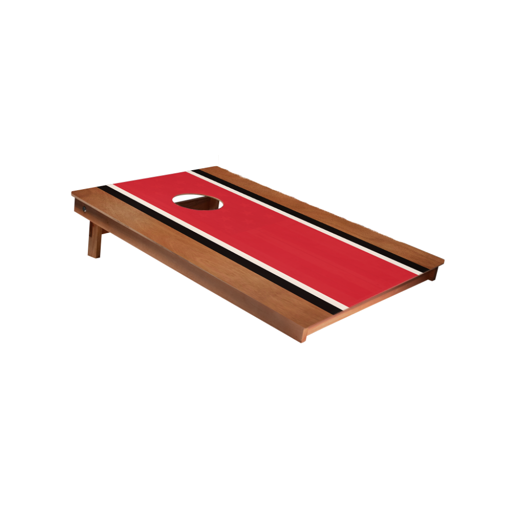 Red Stripes - Compact Cornhole Borden Set - 60x90cm