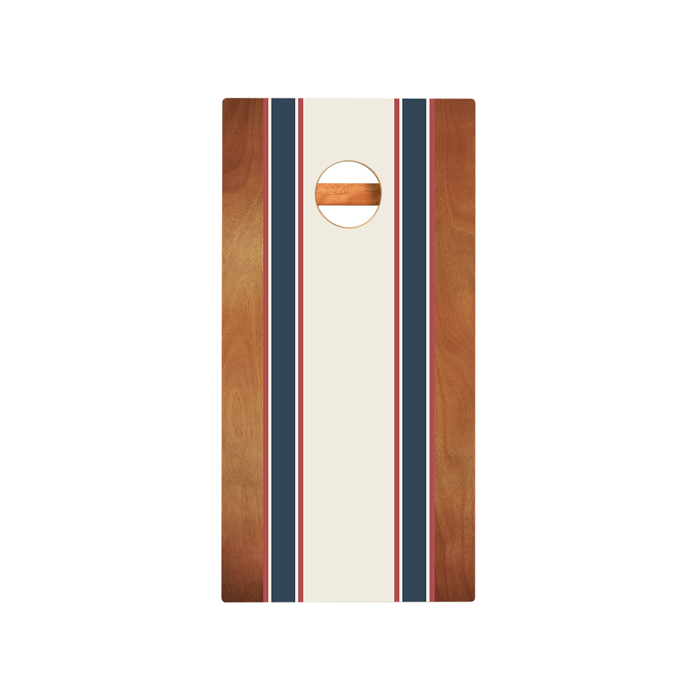 Cream Stripes - Regular Cornhole Bord - 60x120cm