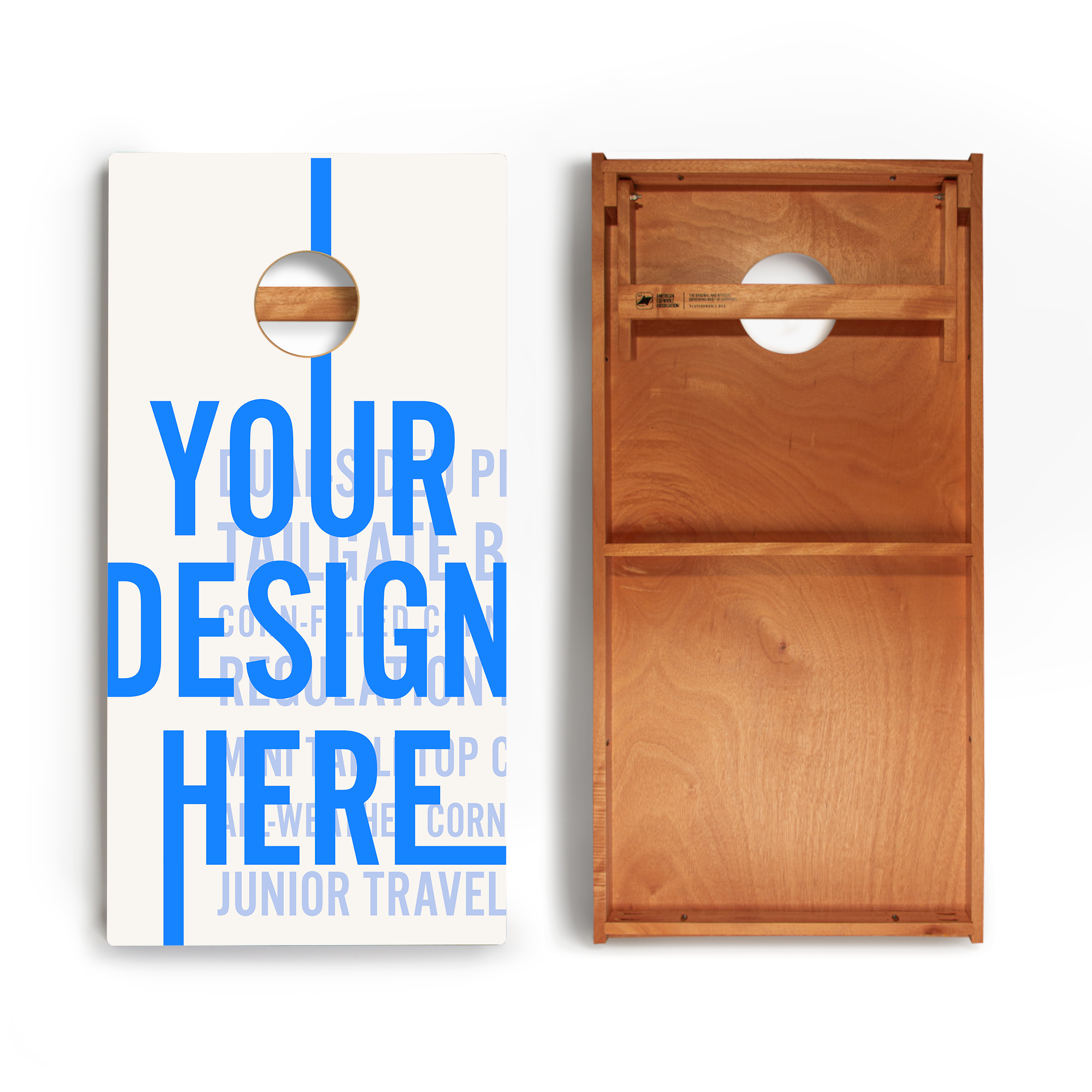 Custom - Regular Cornhole Board Set - 60x120cm