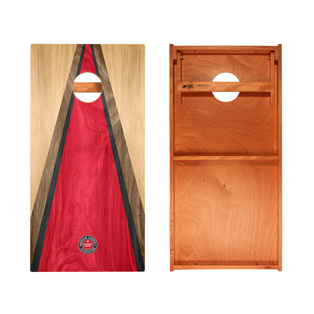 Red Triangle - Regular Cornhole Board Set - 60x120cm