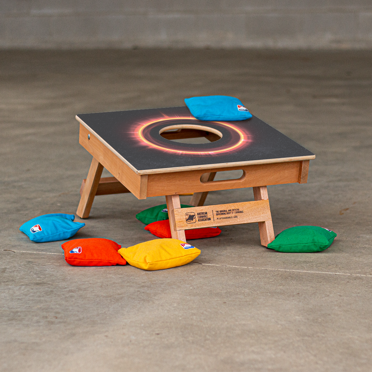 Black Hole - Training Cornhole Board - 45x45cm