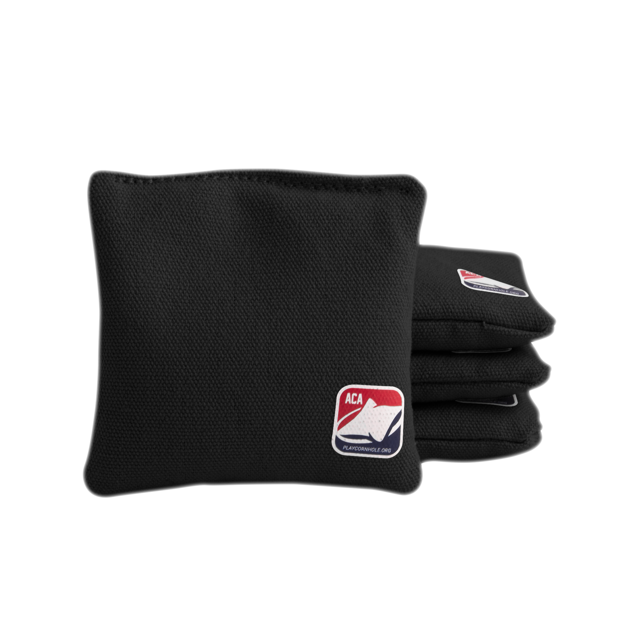 Black Daily 44x Cornhole Bags (10x10 cm)