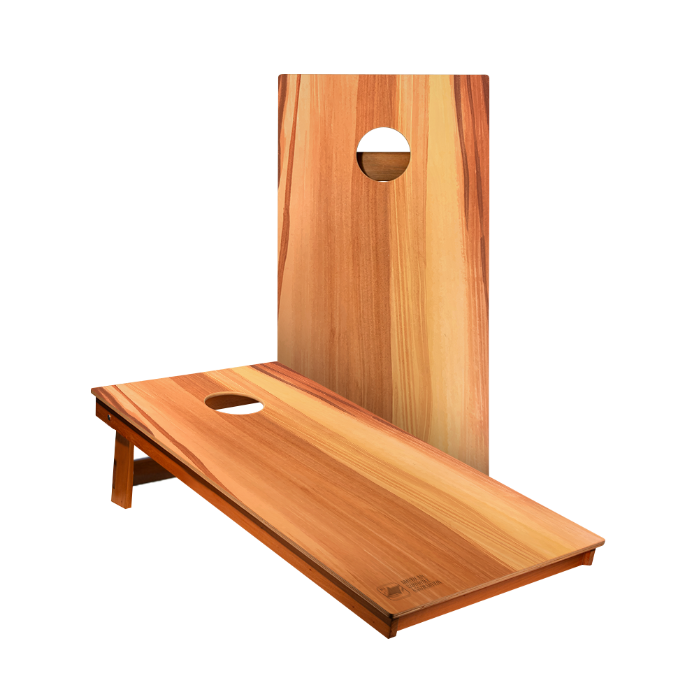 Raw Wood Panel - 2x Cornhole Boards (60 x 120cm)