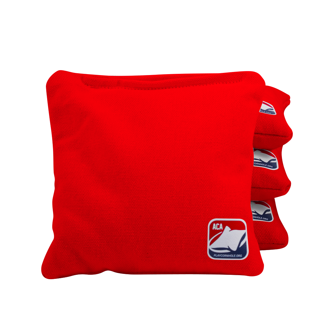 Red Daily 66x Cornhole Bags (15x15 cm)