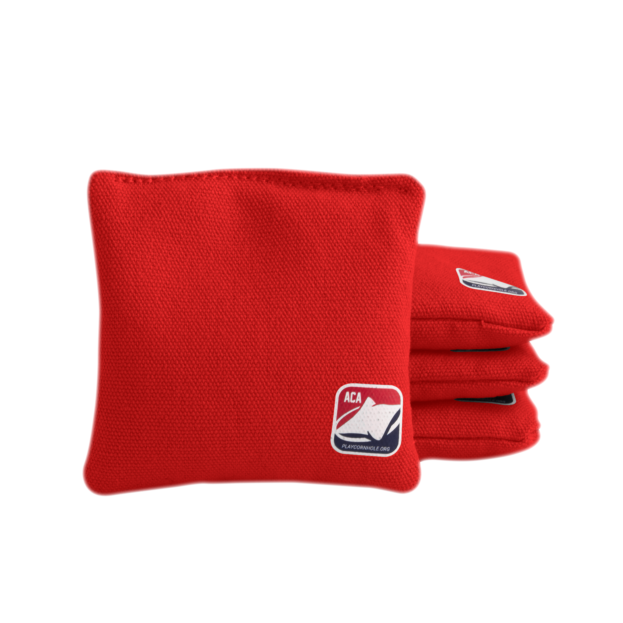 Red Daily 44x Cornhole Bags (10x10 cm)